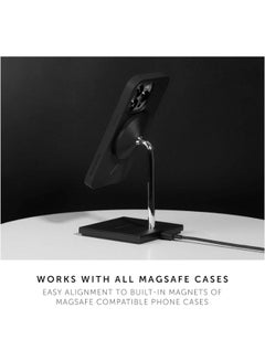 Native Union Snap Magnetic 2-In-1 Wireless Charger Grey  - Image 2