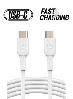 belkin Boost Charge USB-C To C Cable 1M White  - Image 1