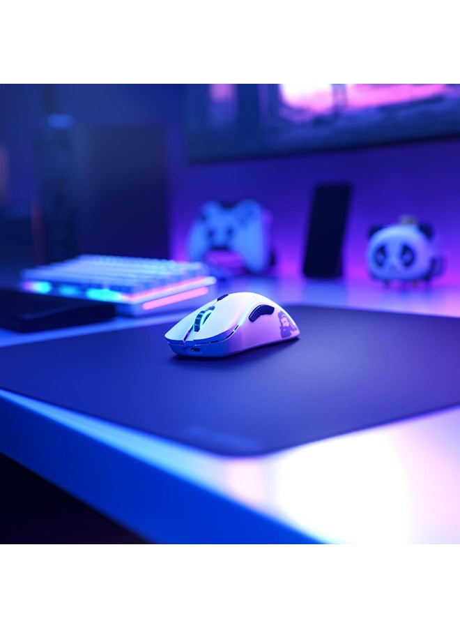 Glorious - Glorious PC Gaming Race Model USB D Wireless Gaming Mouse - RGB 69g Lightweight Ergonomic Wireless Gaming Mouse (Matte White) - Image 1