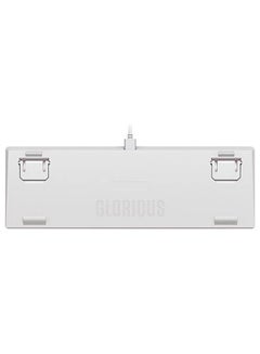Glorious GMMK 2 Pre-Built Modular Mechanical Keyboard, ABS Doubleshot Keycaps, 65% Layout, 67 Keys, Fox Linear Switch, USB-C Interface, 5-Pin Hotswap Support, White | GLO-GMMK2-65-FOX-W  - Image 4