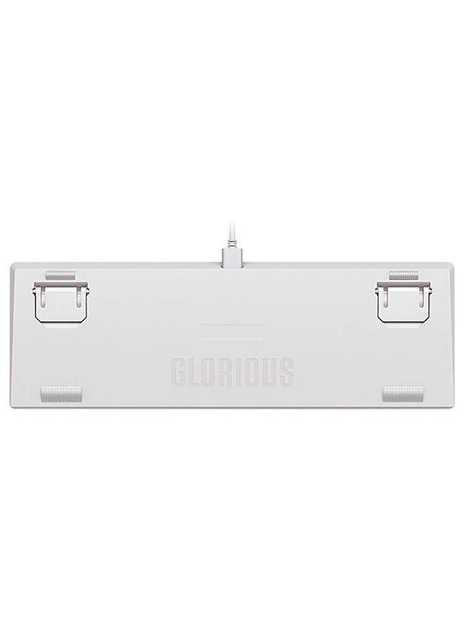 Glorious GMMK 2 Pre-Built Modular Mechanical Keyboard, ABS Doubleshot Keycaps, 65% Layout, 67 Keys, Fox Linear Switch, USB-C Interface, 5-Pin Hotswap Support, White | GLO-GMMK2-65-FOX-W  - Image 4