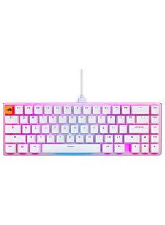 Glorious GMMK 2 Pre-Built Modular Mechanical Keyboard, ABS Doubleshot Keycaps, 65% Layout, 67 Keys, Fox Linear Switch, USB-C Interface, 5-Pin Hotswap Support, White | GLO-GMMK2-65-FOX-W  - Image 2