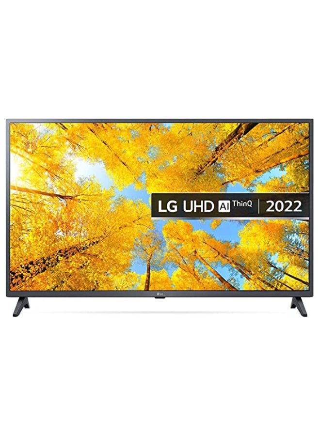 LG 50 Inch 4K UHD Smart LED TV with Built in Receiver - 50UQ75006LG Black