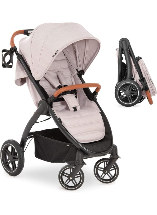 hauck - Standard Baby Single Stroller Uptown - Beige - Image 1