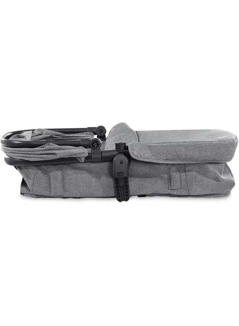 hauck - Atlantic Double Pushchair, Greybaby And Toddler Tandem, Reversible Seat, Compact And Foldable, With Raincover - Image 1