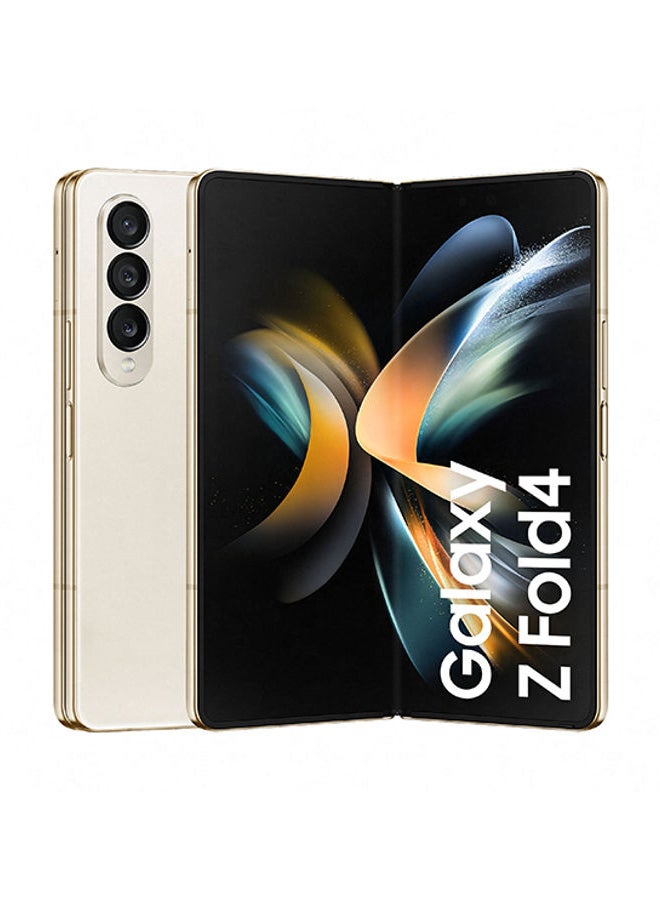 Samsung Galaxy Z Fold 4 5G Dual SIM Beige 12GB RAM 256GB - International Version - Image 1