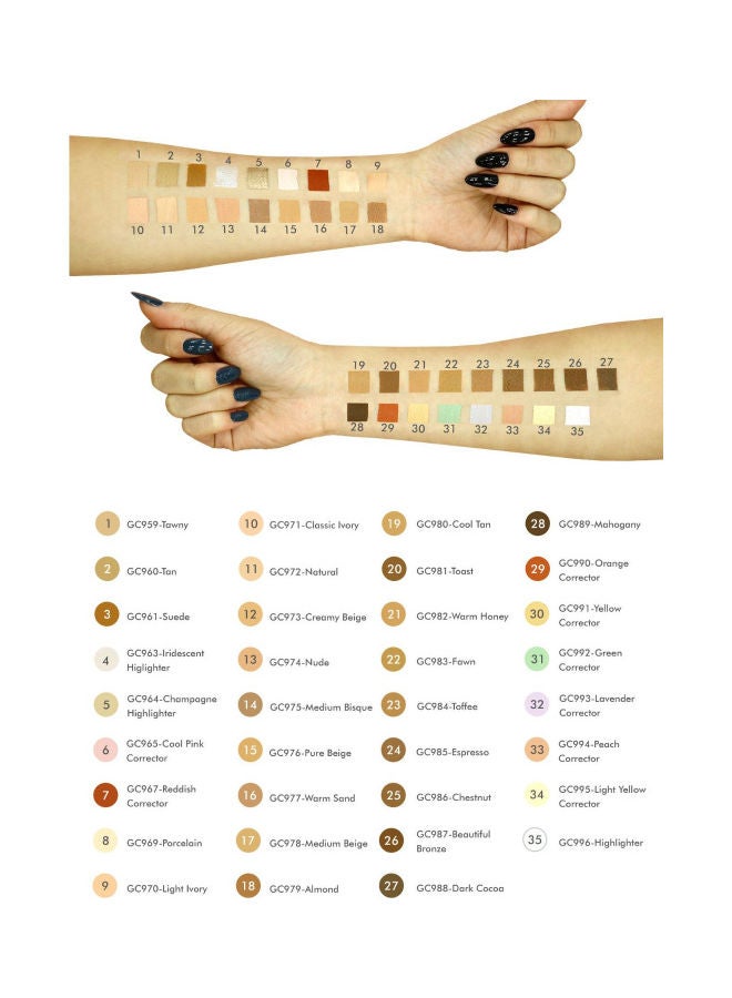 LA Girl Hd Pro.Conceal GC990 Orange Corrector - Image 3