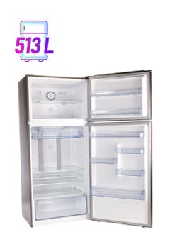 NIKAI 513 Liter 18.1 Cubic Feet Frost Free Refrigerator, Double Door, Inverter Compressor, Extra Cooling, Power Saving NRF700F23 White  - Image 1