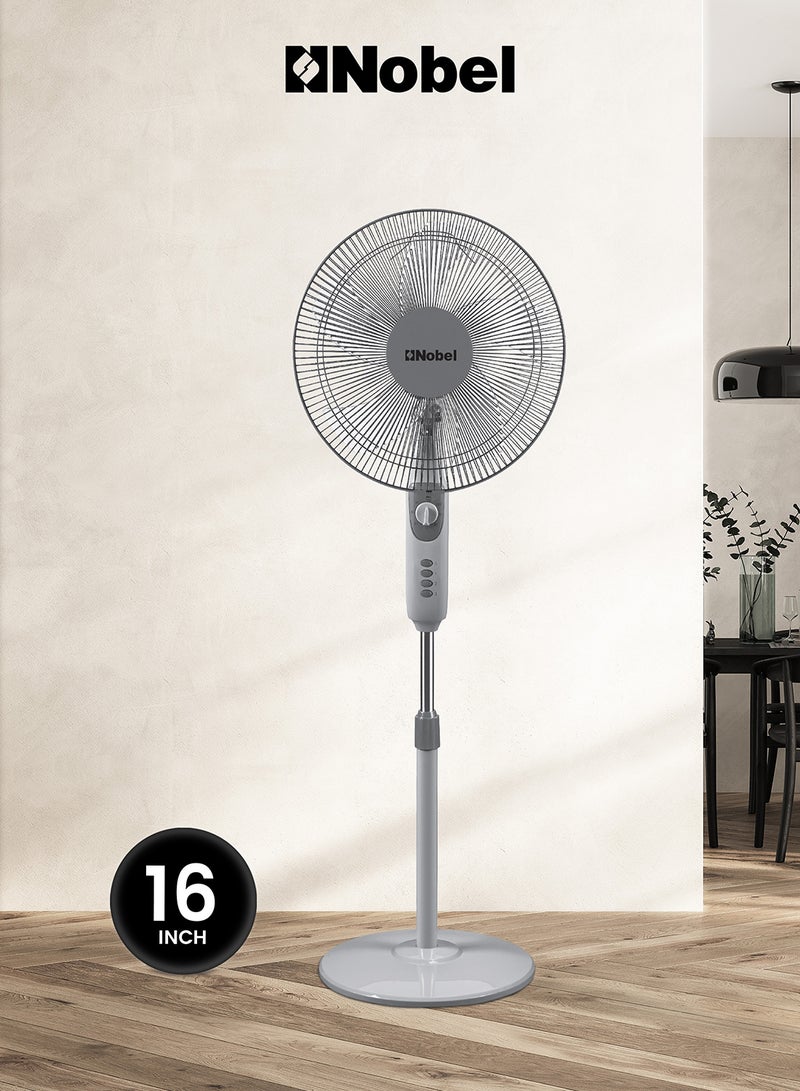 نوبل مروحة ستاند 16 بوصة 5 ريشة - Image 1