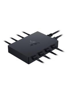 RAZER Razer PWM PC Fan Controller: Connects Up to 8 Fans I Supports 4-pin X 8 PWM headers I Custom Fan Curve Profiles I Convenient Fan Monitoring I Thin Profile I Black  - Image 3