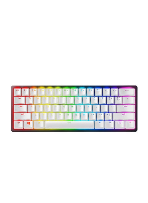 مجموعة ترقية PBT Keycap + Coil Cable - أبيض عطارد