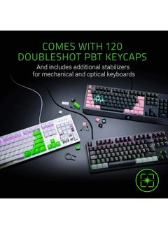 RAZER PBT Keycap Upgrade Set Backlight Compatible PBT Keycap Upgrade Set - Quartz Pink  - Image 4