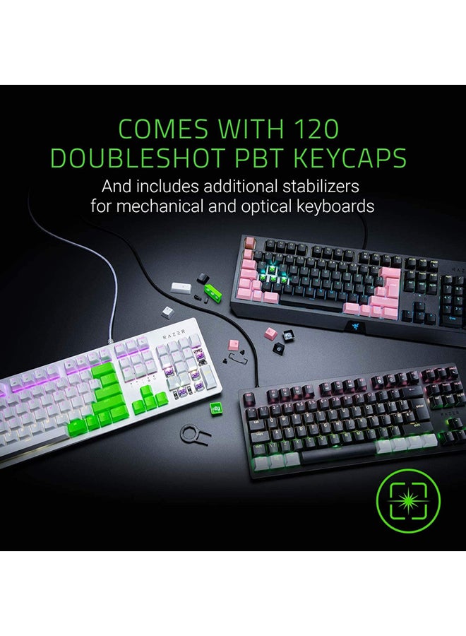 RAZER PBT Keycap Upgrade Set Backlight Compatible PBT Keycap Upgrade Set - Quartz Pink  - Image 4