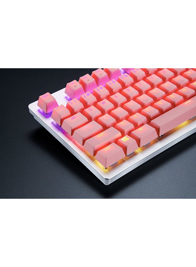 RAZER PBT Keycap Upgrade Set Backlight Compatible PBT Keycap Upgrade Set - Quartz Pink  - Image 2