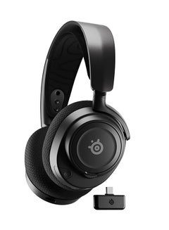 Arctis Nova 7 Wireless Multi-Platform Premium Wireless Gaming Headset - Black - pnsku/N53346393A/45/_/1713348763/eb2aa750-cbf3-4c0e-89db-452aa368cf8a