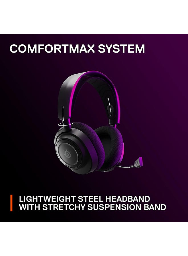 Arctis Nova 7 Wireless Multi-Platform Premium Wireless Gaming Headset - Black
