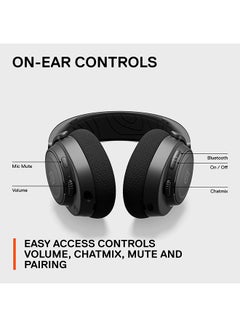 Arctis Nova 7 Wireless Multi-Platform Premium Wireless Gaming Headset - Black - pnsku/N53346393A/45/_/1713348944/1f7f940b-02da-4da8-b4a3-9b3bfb27a18b