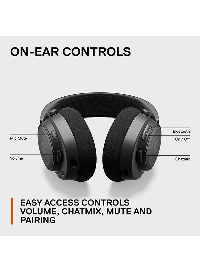 Arctis Nova 7 Wireless Multi-Platform Premium Wireless Gaming Headset - Black