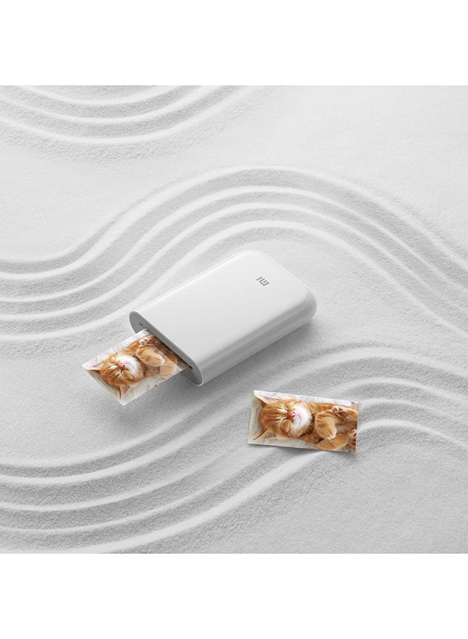 شاومي مجموعة ورق طابعة الصور المحمولة بميزة اللصق الذاتي من 20 قطعة - Image 2