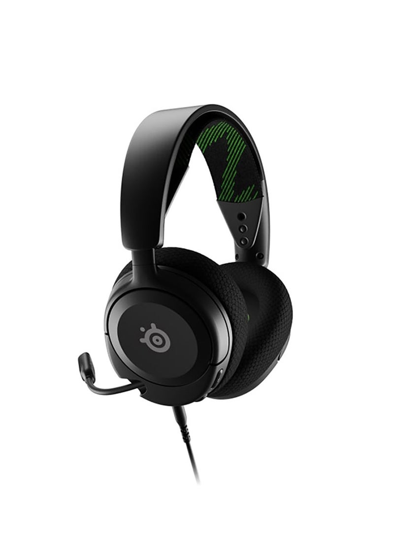 steelseries - Arctis Nova 1X Multi-System Gaming Headset, Hi-Fi Drivers , 360° Spatial Audio, AirWeave Memory Foam Ear Cushions, Lightweight, Xbox, PC, PS5, PS4, Black | 61616 - Image 1