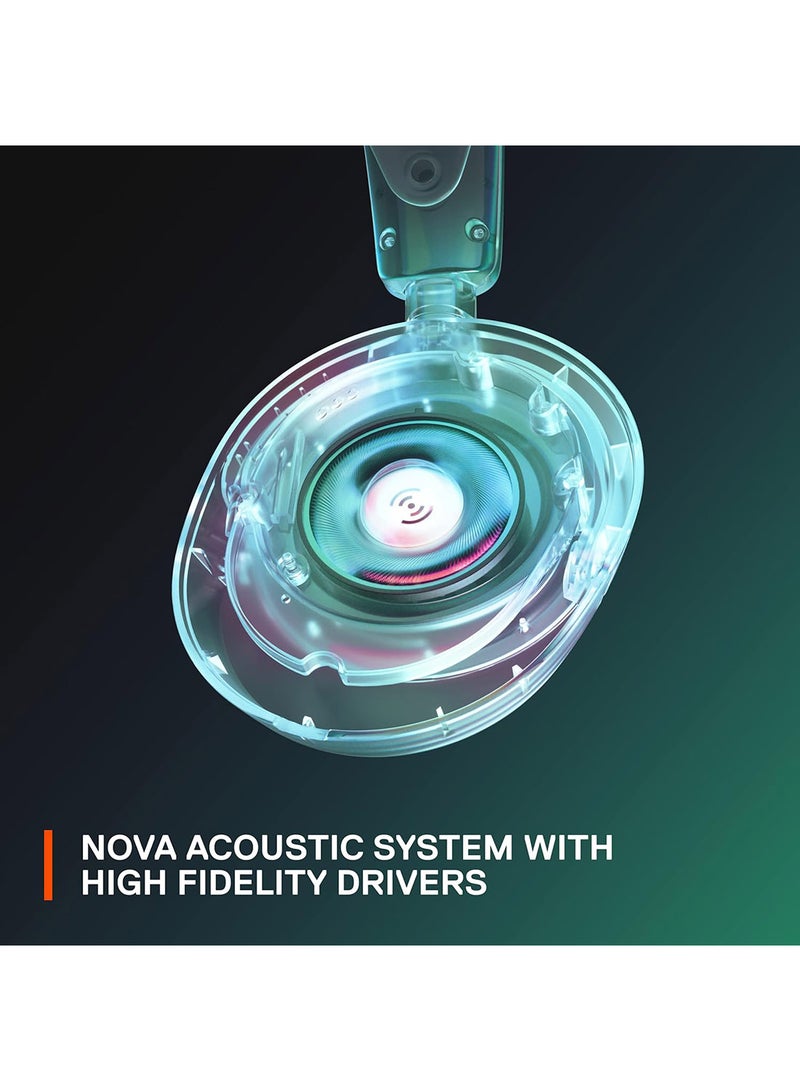 steelseries - Arctis Nova 1X Multi-System Gaming Headset, Hi-Fi Drivers , 360° Spatial Audio, AirWeave Memory Foam Ear Cushions, Lightweight, Xbox, PC, PS5, PS4, Black | 61616 - Image 1
