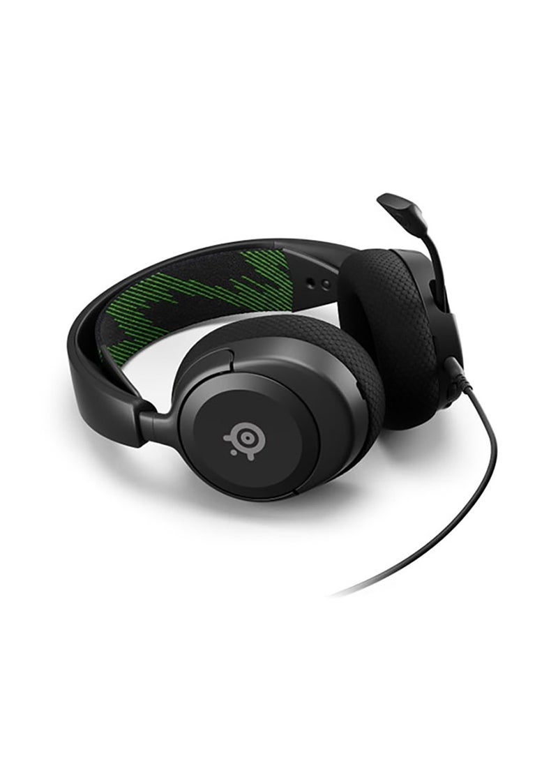 steelseries - Arctis Nova 1X Multi-System Gaming Headset, Hi-Fi Drivers , 360° Spatial Audio, AirWeave Memory Foam Ear Cushions, Lightweight, Xbox, PC, PS5, PS4, Black | 61616 - Image 1