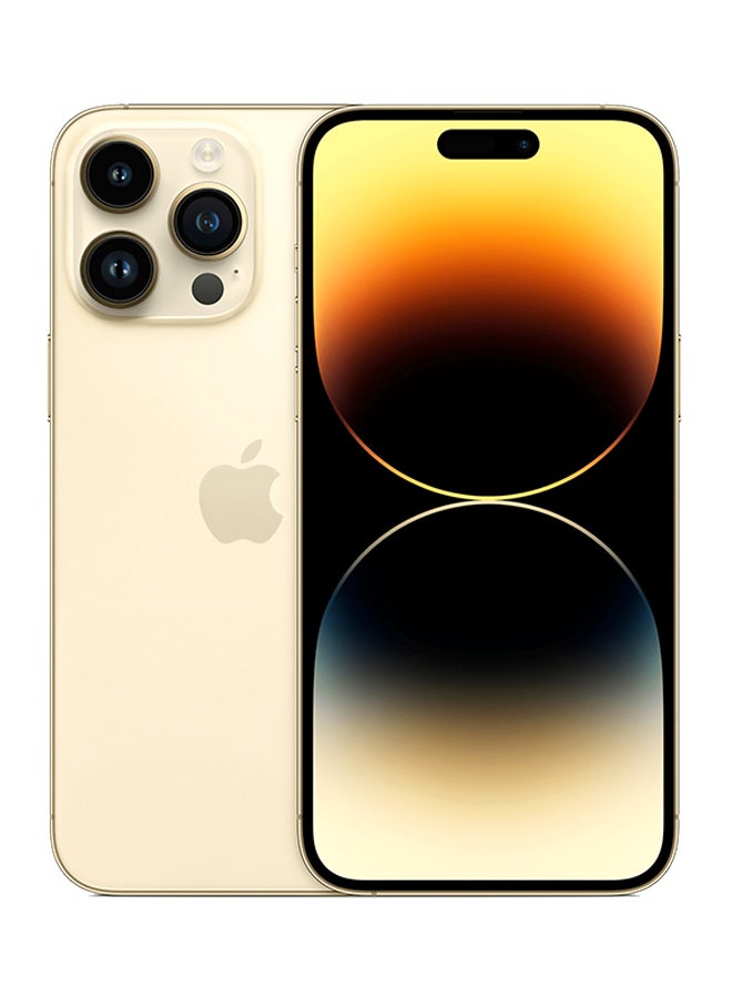 Apple - iPhone 14 Pro 256GB Gold 5G With FaceTime - International Version - Image 1