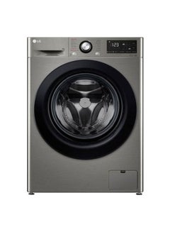 LG 9 Kg  Front Load Automatic Washing Machine With Ai Dd  And Thinq Technology F4R3Vyg6P Silver 9 kg F4R3VYG6P Silver  - Image 1