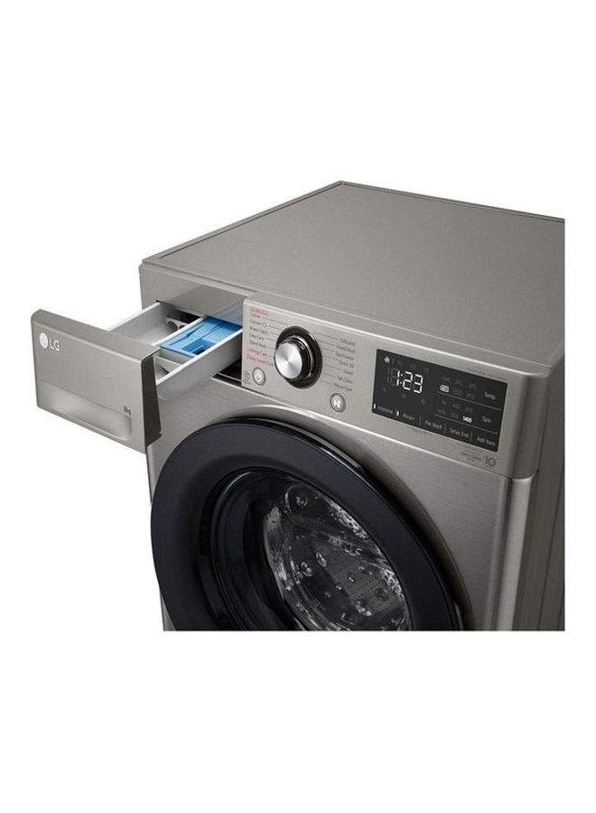 LG Vivace Front Load Automatic Washing Machine 8 Kg 8 kg F4R3TYG6P Silver - Image 3