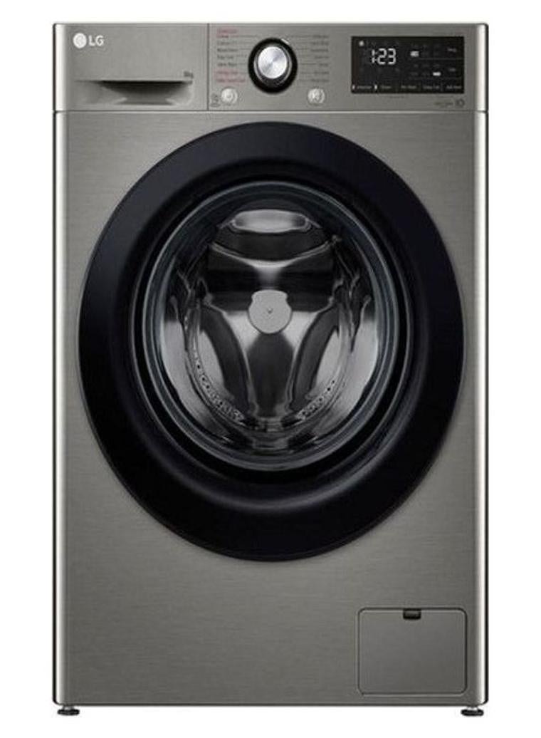 LG Vivace Front Load Automatic Washing Machine 8 Kg 8 kg F4R3TYG6P Silver - Image 1