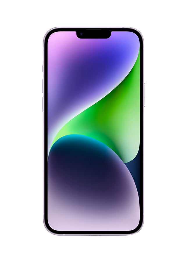 Apple - iPhone 14 128GB Purple 5G With FaceTime - International Version - Image 1