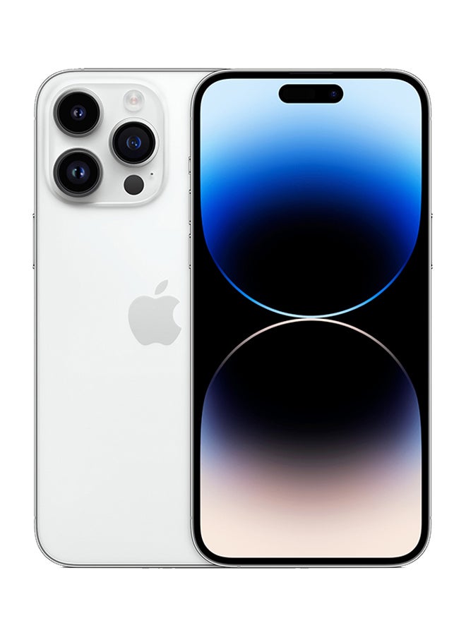 Apple iPhone 14 Pro Max 256GB Silver 5G With FaceTime - Middle East Version - Image 2