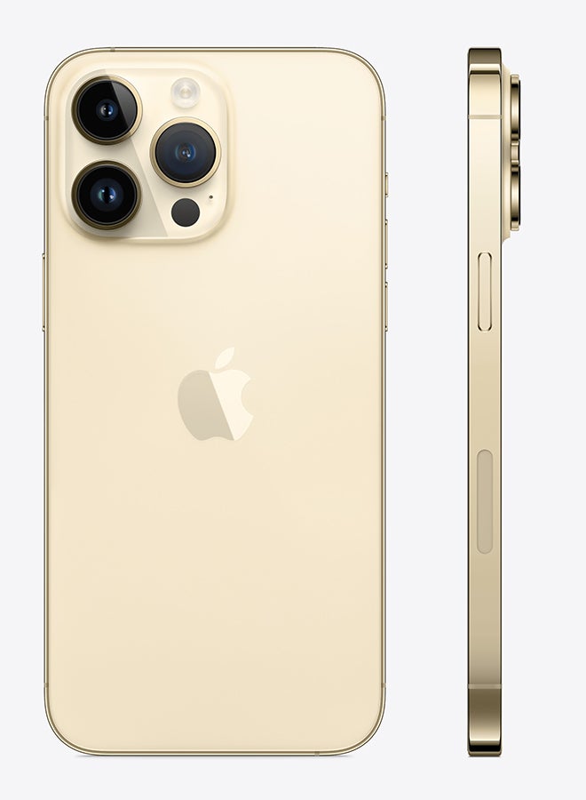 Apple - iPhone 14 Pro 256GB Gold 5G With FaceTime - Middle East Version - Image 1