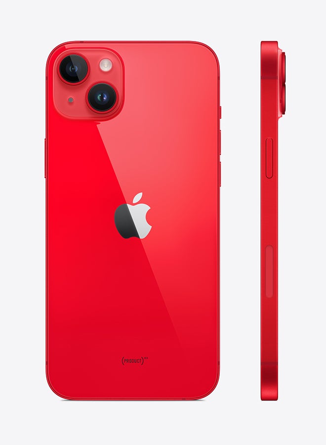 Apple - iPhone 14 Plus 128GB (Product) Red 5G With FaceTime - Middle East Version - Image 1