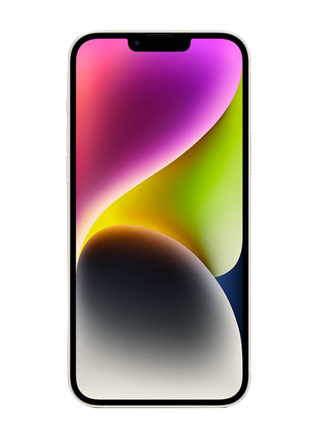 Apple - iPhone 14 Physical Dual Sim 256GB Starlight 5G Without FaceTime - Image 1