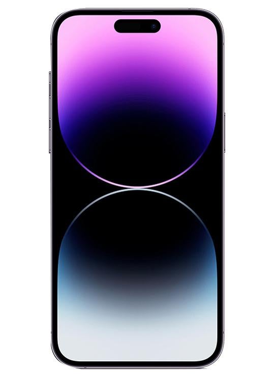 ابل  هاتف آيفون 14 برو ماكس بذاكرة داخلية 256 جيجابايت وبتقنية 5G مع تطبيق فيس تايم بلون ليلكي عميق - إصدار الشرق الأوسط - Image 1