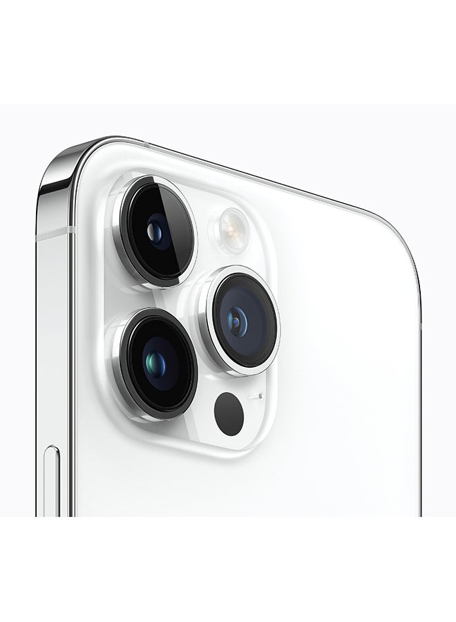 Apple iPhone 14 Pro Physical Dual Sim 128GB Silver 5G Without FaceTime - Image 4