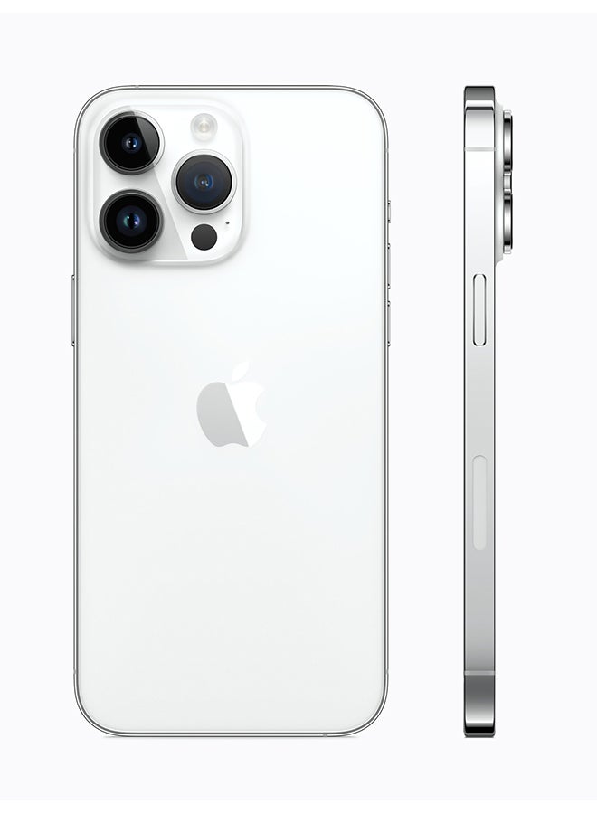 Apple iPhone 14 Pro Physical Dual Sim 128GB Silver 5G Without FaceTime - Image 3