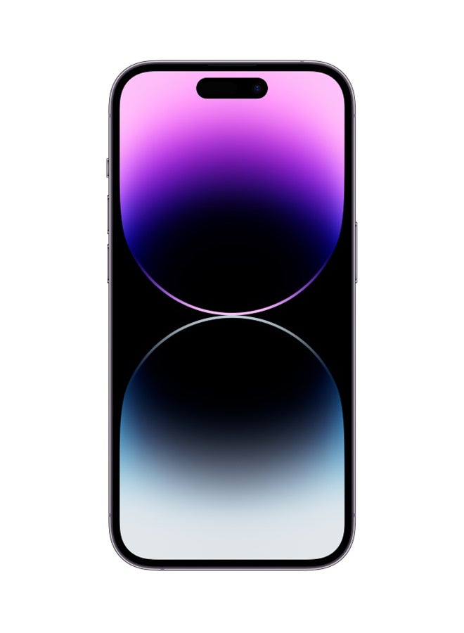 Apple - iPhone 14 Pro 512GB Deep Purple 5G With FaceTime - International Version - Image 1
