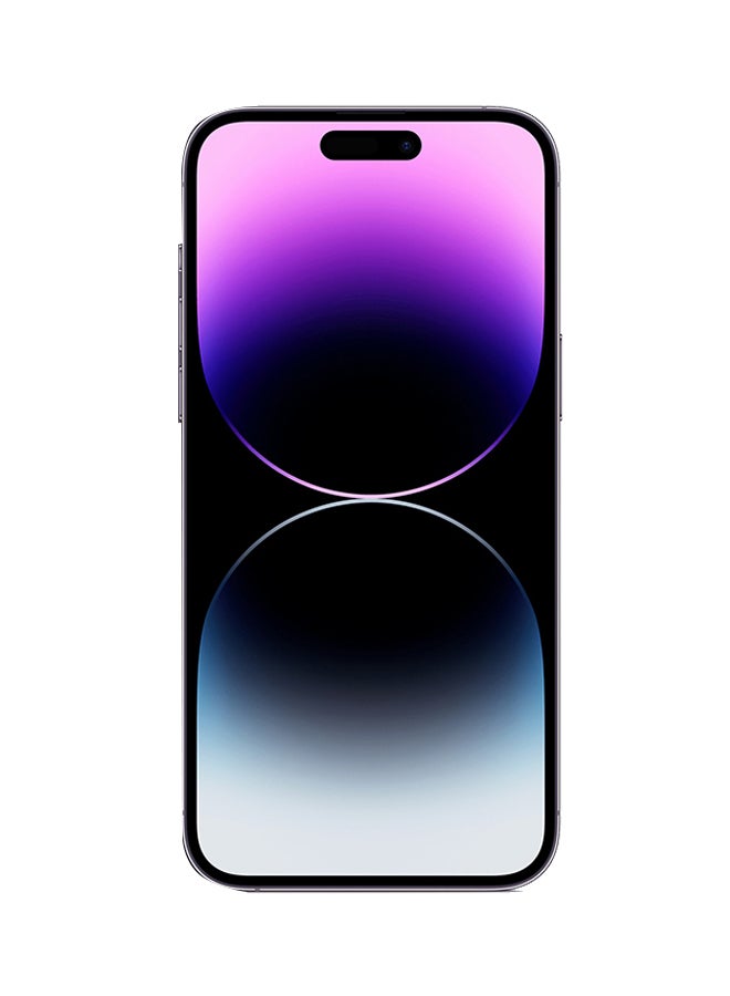 Apple - iPhone 14 Pro 256GB Deep Purple 5G With FaceTime - Middle East Version - Image 1