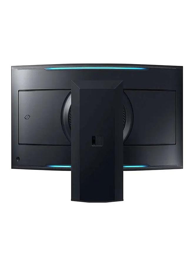 سامسونج 55 بوصة أوديسي آرك 4K UHD 165 هرتز 1 مللي ثانية Quantum Mini-LED، انحناء 1000R، تقنية Quantum Matrix، تقنية Sound Dome، شاشة ألعاب منحنية باللون الأسود لون أسود - Image 3