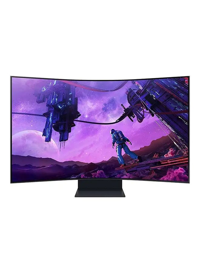 Samsung 55 Inch Odyssey Ark 4K UHD 165Hz 1ms Quantum Mini-LED, 1000R curvature, Quantum Matrix Technology, Sound Dome Technology, Curved Gaming Monitor Black - Image 2