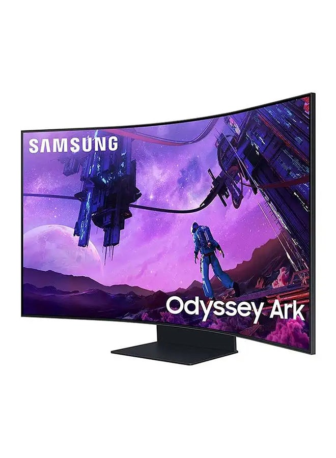 Samsung 55 Inch Odyssey Ark 4K UHD 165Hz 1ms Quantum Mini-LED, 1000R curvature, Quantum Matrix Technology, Sound Dome Technology, Curved Gaming Monitor Black - Image 4