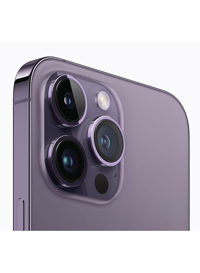 Apple - iPhone 14 Pro Physical Dual Sim 256GB Deep Purple 5G Without FaceTime - Image 1