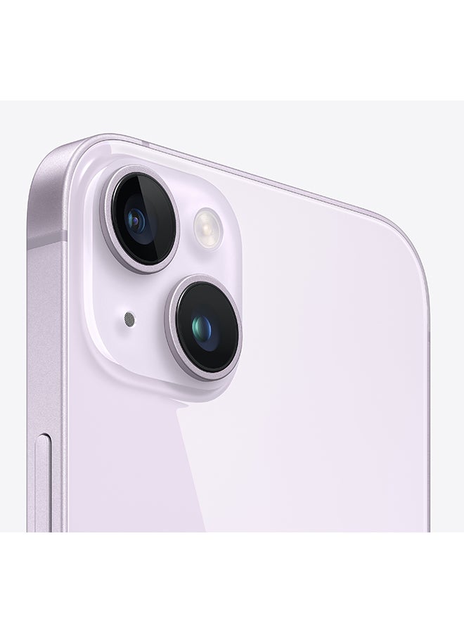 Apple - iPhone 14 512GB Purple 5G With FaceTime - Middle East Version - Image 1