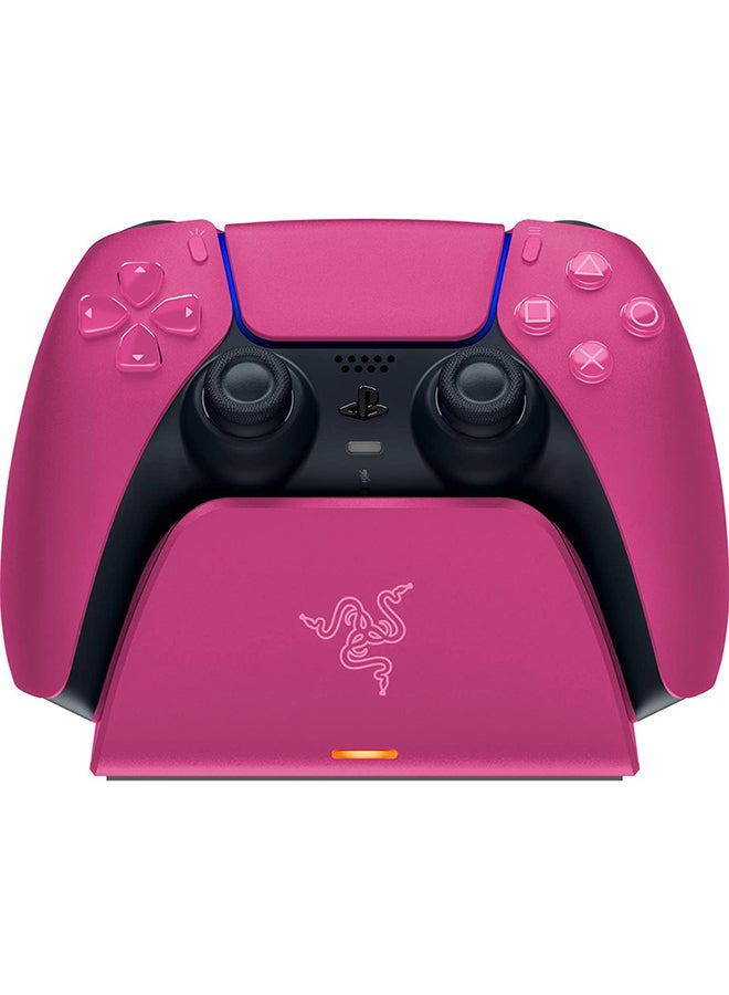 RAZER Quick Charging Stand for PS5 DualSense Wireless Controller - Pink - Image 1