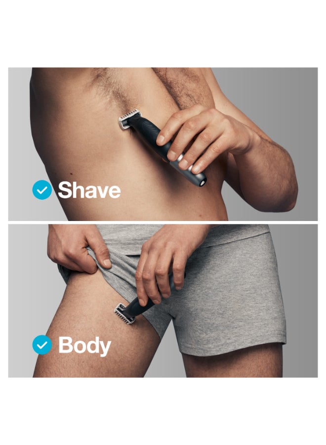 Braun Series X Replacement Blade, Beard Trimmer, Electric Shaver, XT10 Black/Grey - Image 4