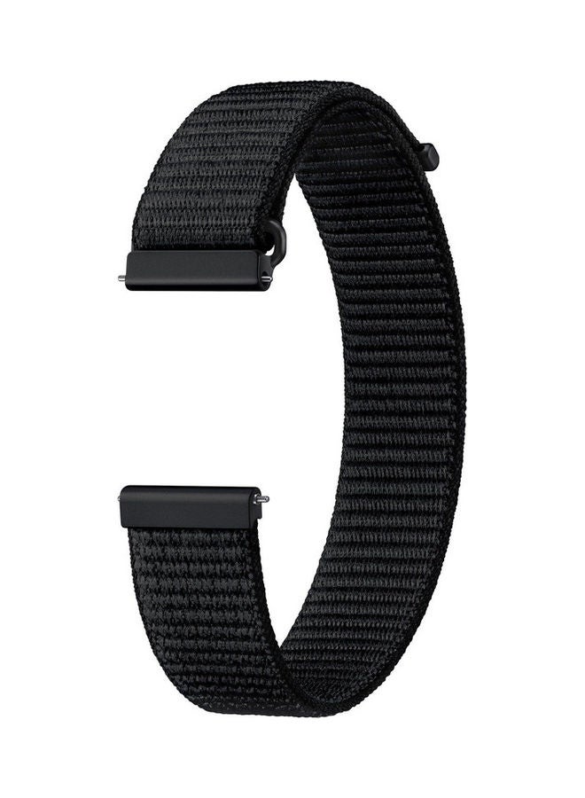 Samsung Galaxy Watch 4 Fabric Band Black - Image 2