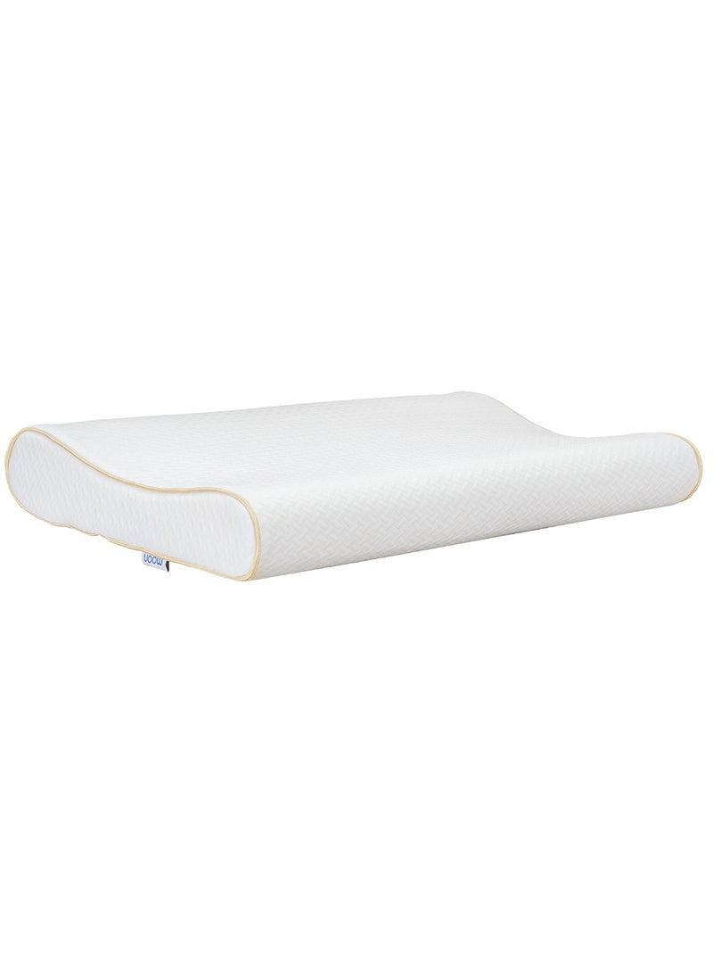 Moon Organic Toddler Pillow White  - Image 1