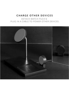 Native Union Snap Magnetic 3 In 1 Wireless Charger Black  - Image 4